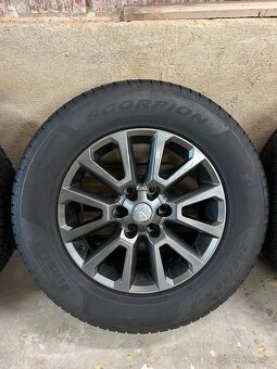 alu kola TOYOTA HILUX 6x139,7 R18 ET25+ZIMNÍ 265/60R18 - 3