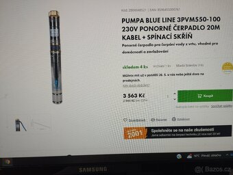 Ponorné čerpadlo Blue Line 3PVM 550-100 - 3