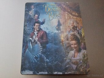 KRÁSKA A ZVÍŘE 2D + 3D (FAC #79, 2 BD steelbook, CZ dabing) - 3