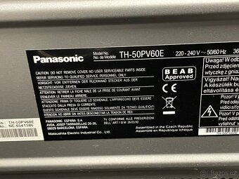 TV televize Panasonic TH-50PV60E plazma 127 VIERA - 3