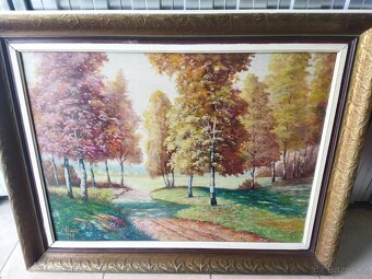 Prodám obrazy od malířů Jan Šebek a Josef Šťastný - 3