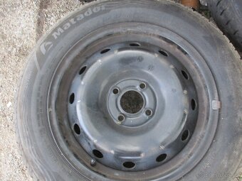 Rafky 4x100 R15 pneu letní 185/65 R15 - 3