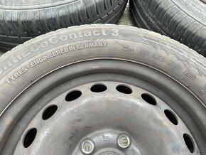 Plechová kola R15 spolu s letními pneu 195/65 R15 - 3