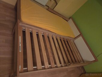 Postele IKEA SNIGLAR 70x160, buk - 3
