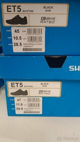 cyklistické  boty Shimano SH-ET500W NOVÉ vel. 45 a 47 - 3