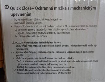 Dětské zábrany na schodiště 2ks - 3