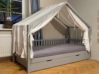 Domeckova postel HouseBed Plotek Duo Plus - 3