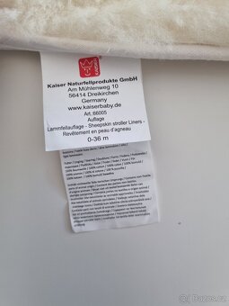 Kožešinová vložka do kočárku Kaiser - 3