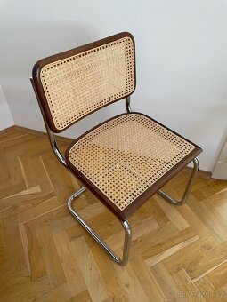 Židle Marcel Breuer 4ks - barva ořech - 3
