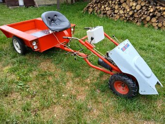MF 70 s vozíkem předělaná na elektropohon - 3