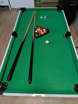 Multi stůl pro stolní fotbal, stolní tenis, kulečník, Cymber - 3