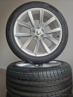 Orig. Škoda Superb 5x112 Letní 235/45/18 - 3