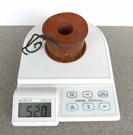 Měděný drát - cívka - průměr 0,1 mm, váha 520 g - 3