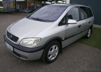 Opel Zafira 1.8i 7 míst,2x kola benzín manuál 92 kw - 3