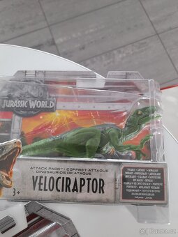 Velociraptor, Alien + figurky, nové, zabalené, viz foto - 3