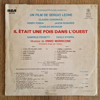 LP, Ennio Morricone - Il Était Une Fois Dans L'Ouest (1969) - 3