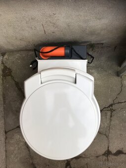 Kazetové WC THETFORD C263-S - bílá keramika - 3