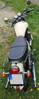 Triumph Bonneville T100, 2011, hnědá/bílá - 3