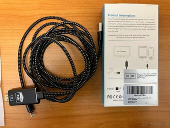 Bezdratovy CARPLAY adapter + 4K HDTV Lightning kabel - 3