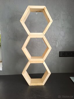 Hexagon polička - Šestiúhelník - 3