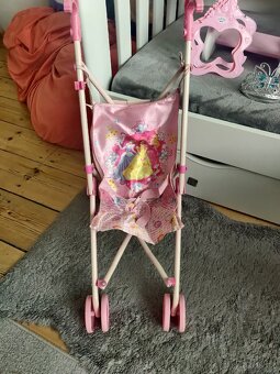 Babyborn set kočárek nosítko sedačka postýlka - 3