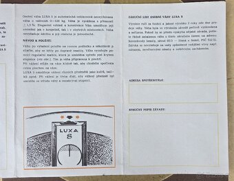 Originální obal - osobní váha- Luxa S - 3