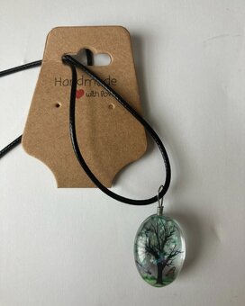 Handmade- šperky - srdce, strom - 3