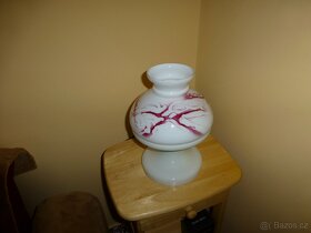 skleněná retro lampa  SLEVA - 3