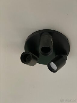 Nymane černé bodové stropní osvětlení ikea - 3