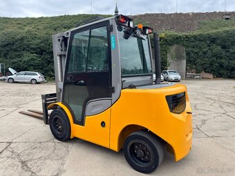 2x DIESEL VZV Jungheinrich DFG 550s r.v.2019 s pozicionérem - 3