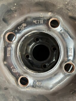 4 ks plechové disky Peugeot 406 6J15H2 ET18 - 3