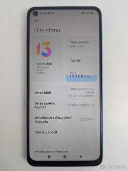Xiaomi Redmi Note 9 3/64gb Polar White. Záruka 6 měsíců. - 3