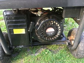 Benz. elektrocentrála generátor BERLAN 5,5kW, motor 13HP - 3