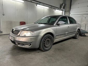 škoda Superb 1,8T, 110kW, 2007, LPG - na ND, ale pojízdný - 3