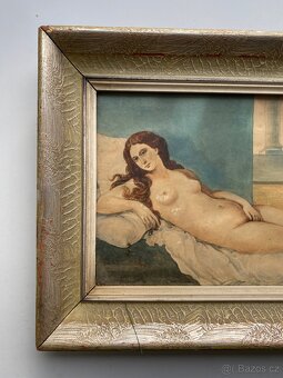 Retro obraz - akt ženy - 3