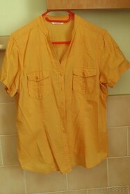 Letní oblečení, vel. 42 (10 ks) - halenky, kalhoty, sukně - 3