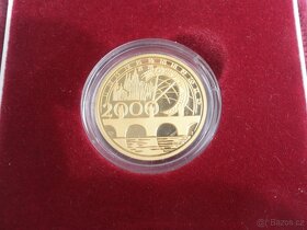 zlatá medajle nebo mince KB 1990-2000 - 3