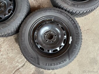 Plechové disky VW Polo 5x100 R14 - 175/70/14 (7mm) - 3
