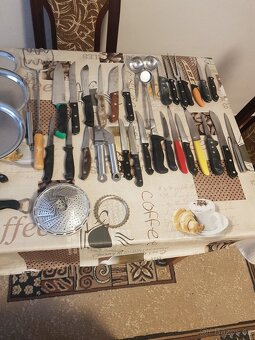 Gastro vybavení, příbory, nože táci naběračky - 3