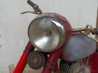 motocykl čz kývačka 175 ccm typ 450 bez tp kompletní moto - 3