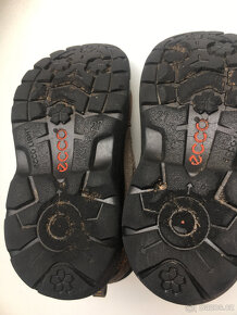 Zimní hnědé boty goretex vel. 27 Ecco - 3