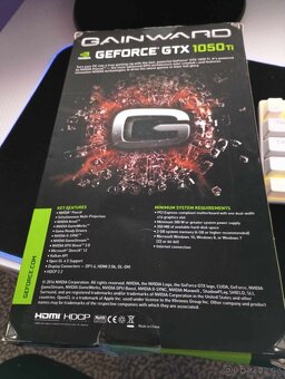 Grafická karta 4GB Gainward GeForce GTX 1050 Ti PCI-e 3.0 DV - 3