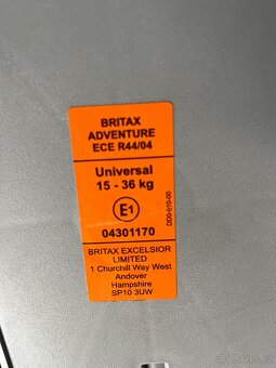 Autosedačka Britax Römer Adventure - 3
