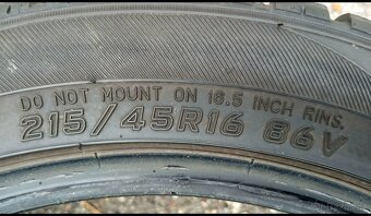 2xPNEU 215x45R16 - 3
