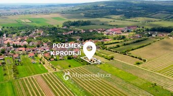 Prodej stavebního pozemku, 1.544 m2 - Hnanice, okr Znojmo - 3
