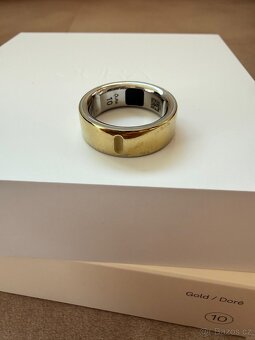 Oura ring gen 4 size 10 gold - 3