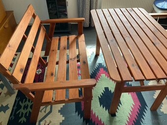 Zahradní dřevěný nábytek - 3