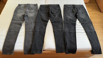 3x Pánské strečové džíny Rainbow slim fit vel. 34 - 3