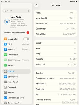iPad 10.2 SIM LTE: SKVĚLÝ STAV, CZ, Office, ZÁRUKA 12 měsíců - 3