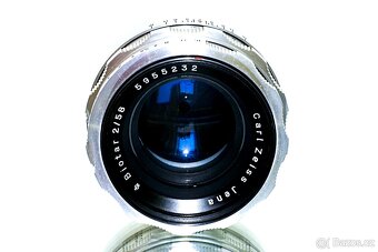 Carl Zeiss Biotar 2/58mm punc 1Q M42 TOP STAV - 3